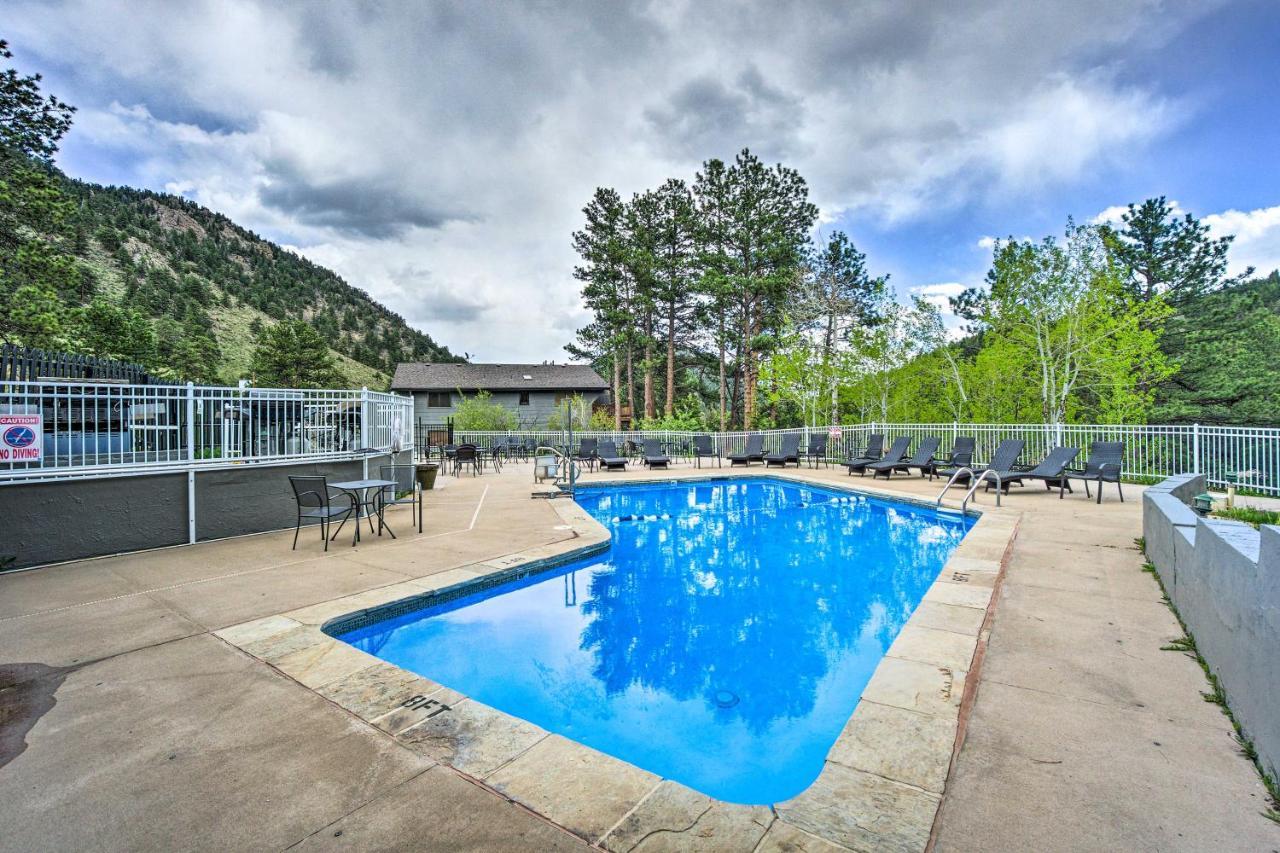 Cozy Condo On Fall River - 1 Mile To Rmnp Gate! Estes Park Bagian luar foto