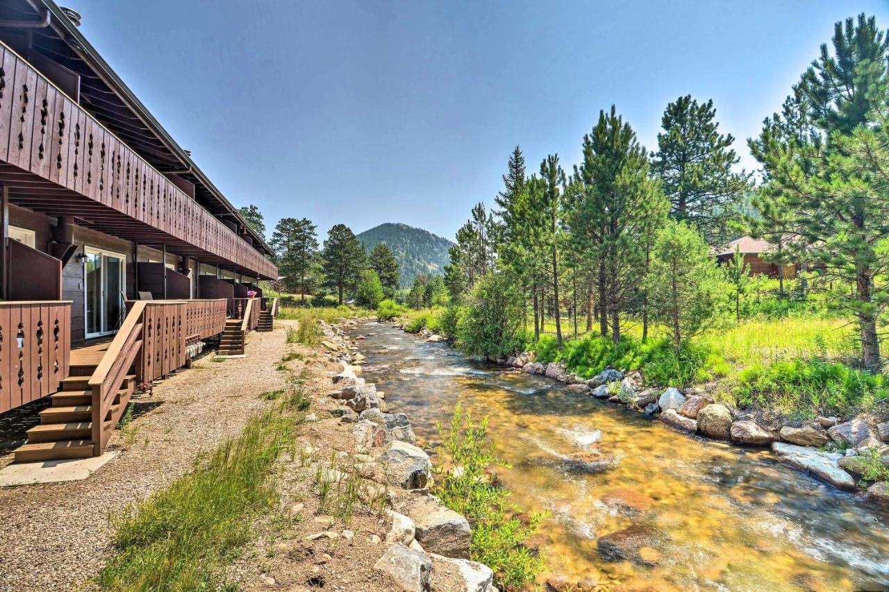 Cozy Condo On Fall River - 1 Mile To Rmnp Gate! Estes Park Bagian luar foto